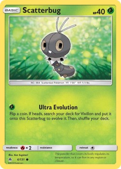 Carte Pokémon: Scatterbug