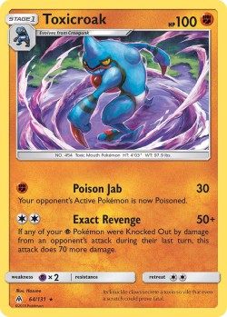 Carte Pokémon: Toxicroak