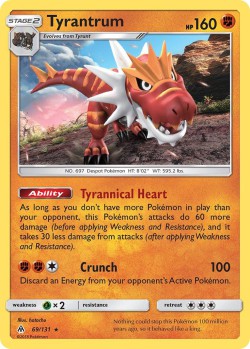 Carte Pokémon: Tyrantrum