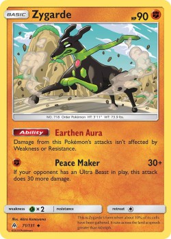 Carte Pokémon: Zygarde