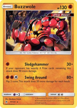 Carte Pokémon: Buzzwole