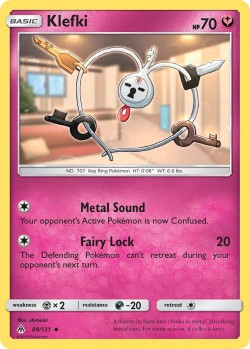 Carte Pokémon: Klefki