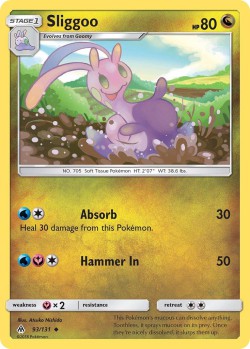 Carte Pokémon: Sliggoo