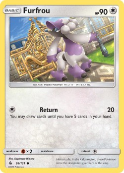 Carte Pokémon: Furfrou