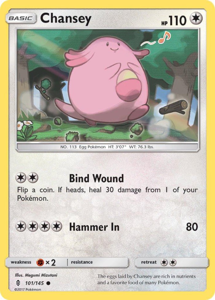 Carte Pokémon: Chansey [Leveinard]