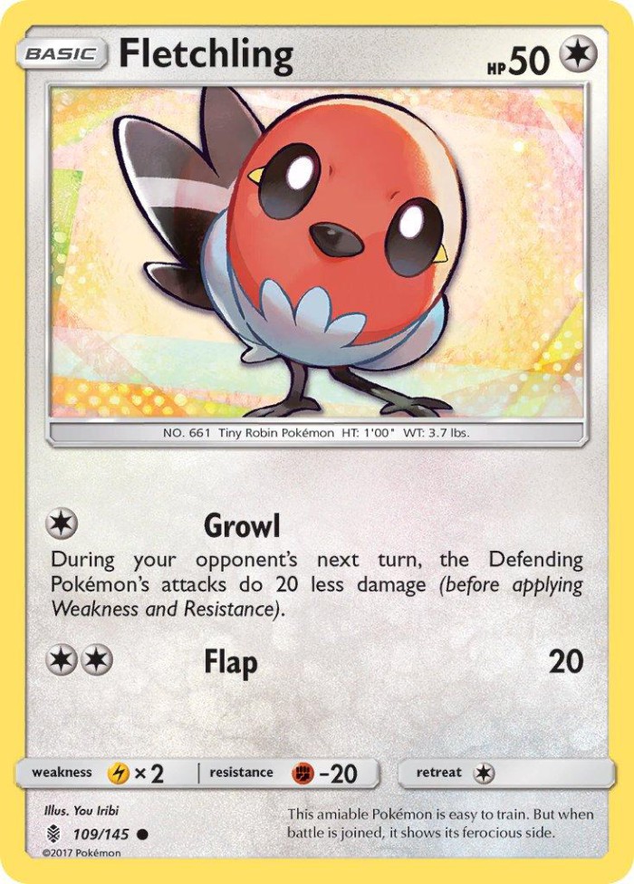 Carte Pokémon: Fletchling [Passerouge]