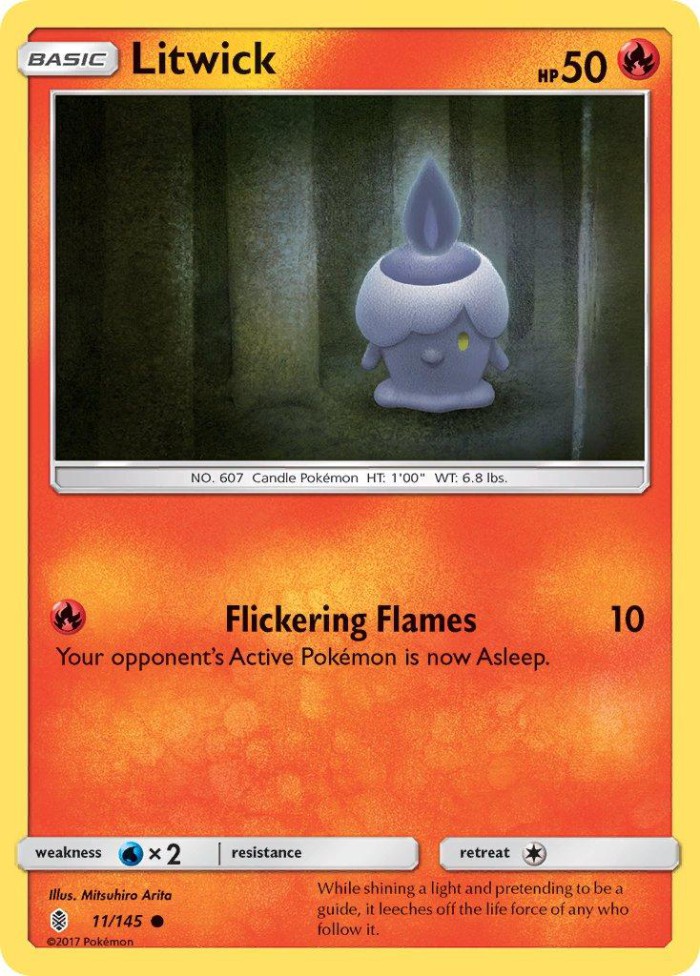 Carte Pokémon: Litwick [Funécire]