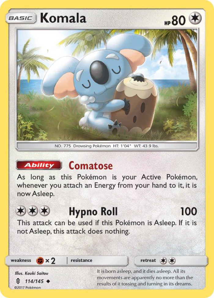 Carte Pokémon: Komala [Dodoala]