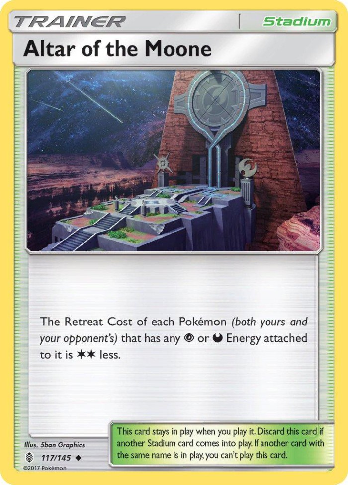 Carte Pokémon: Altar of the Moone [Autel de la Lune]