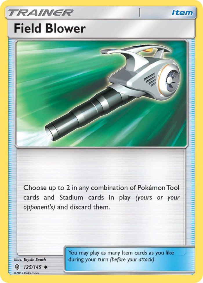 Carte Pokémon: Field Blower [Nettoyage de Terrain]