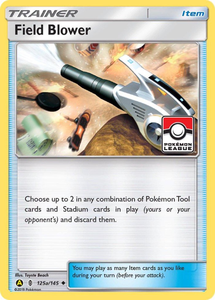 Carte Pokémon: Field Blower [Nettoyage de Terrain]