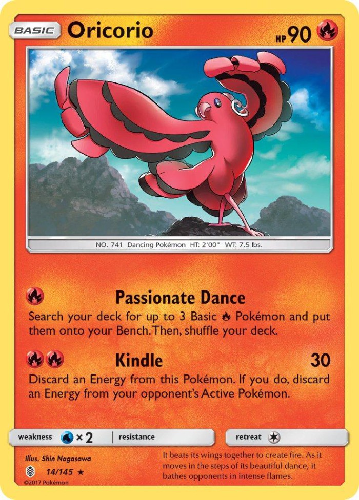 Carte Pokémon: Oricorio [Plumeline]