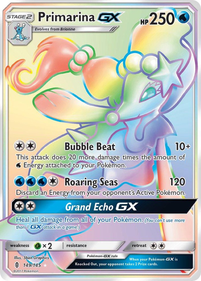 Carte Pokémon: Primarina GX [Oratoria GX]