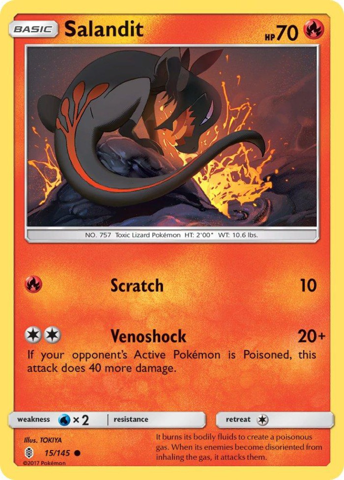 Carte Pokémon: Salandit [Tritox]