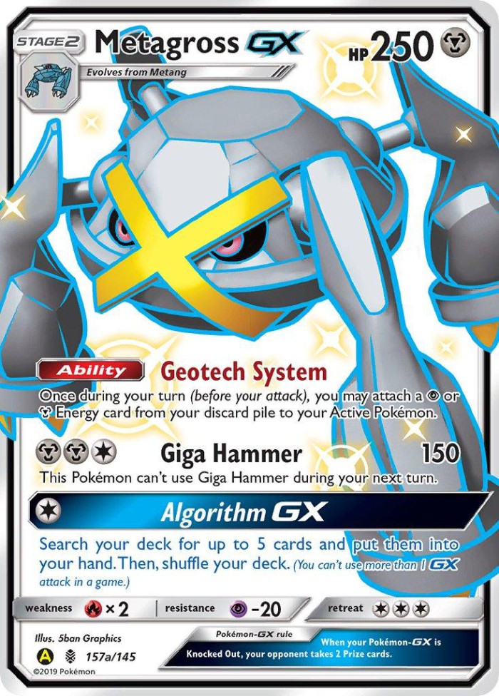 Carte Pokémon: Metagross GX [Métalosse GX]