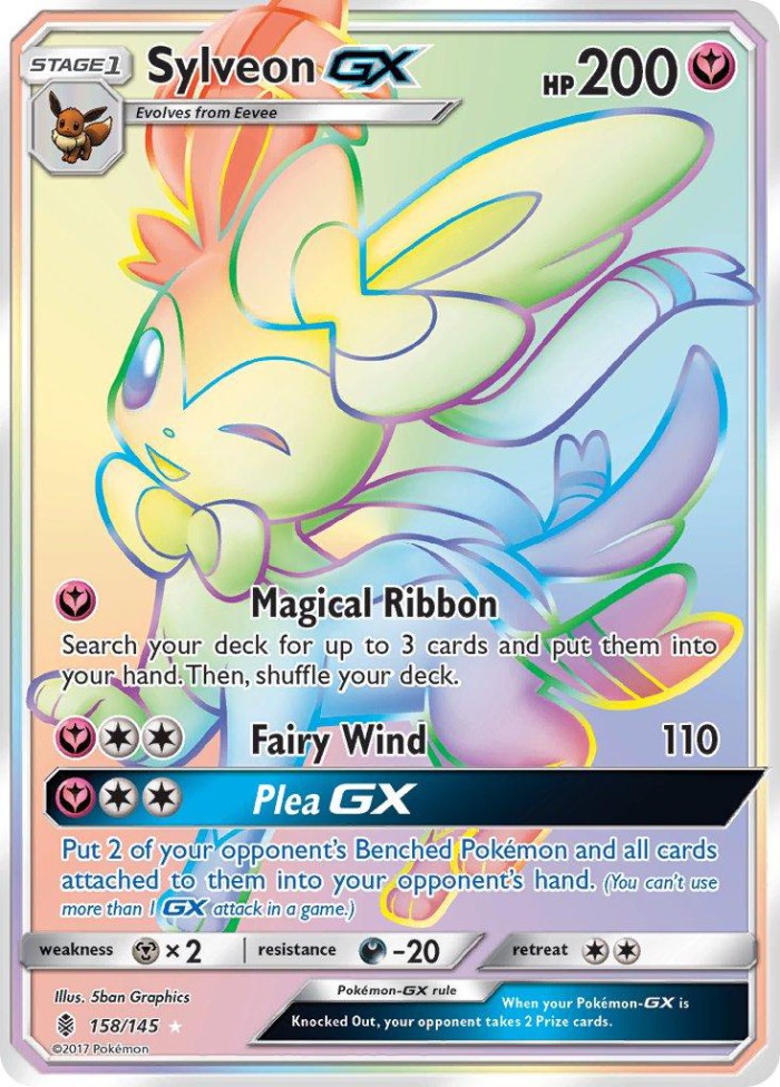 Carte Pokémon: Sylveon GX [Nymphali GX]