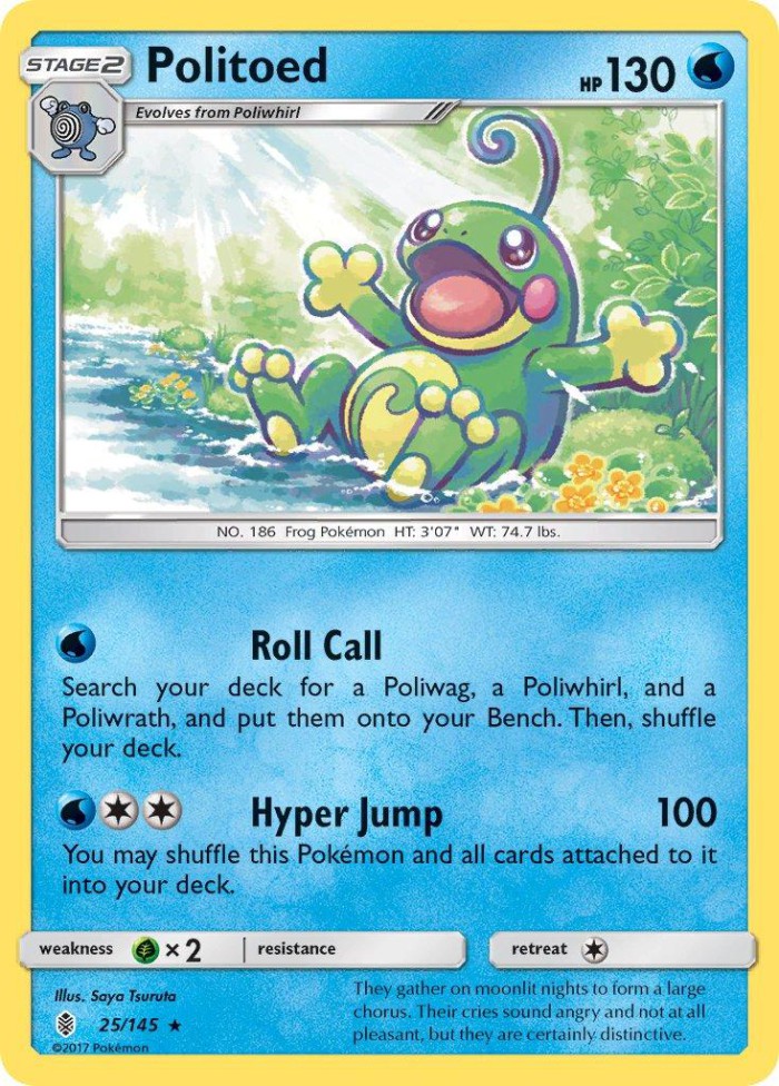 Carte Pokémon: Politoed [Tarpaud]