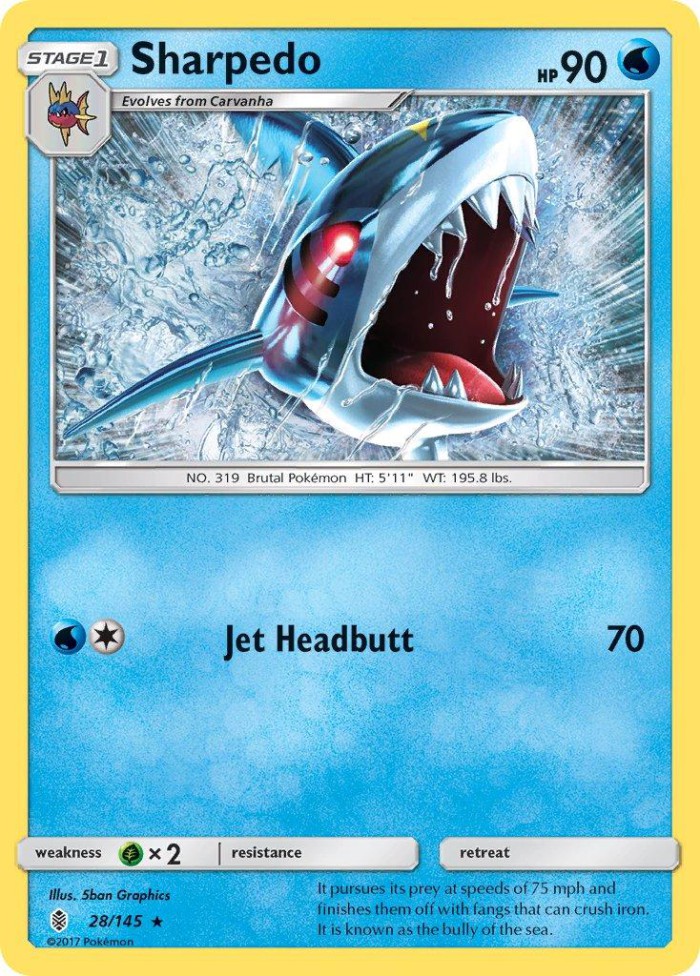 Carte Pokémon: Sharpedo [Sharpedo]