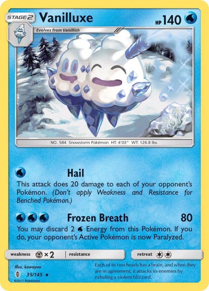 Carte Pokémon: Vanilluxe [Sorbouboul]