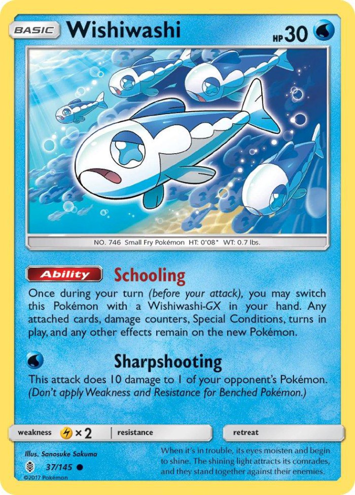 Carte Pokémon: Wishiwashi [Froussardine]