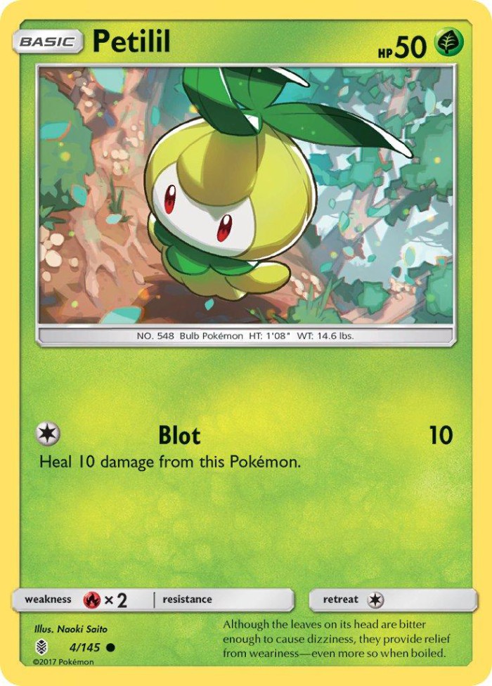 Carte Pokémon: Petilil [Chlorobule]