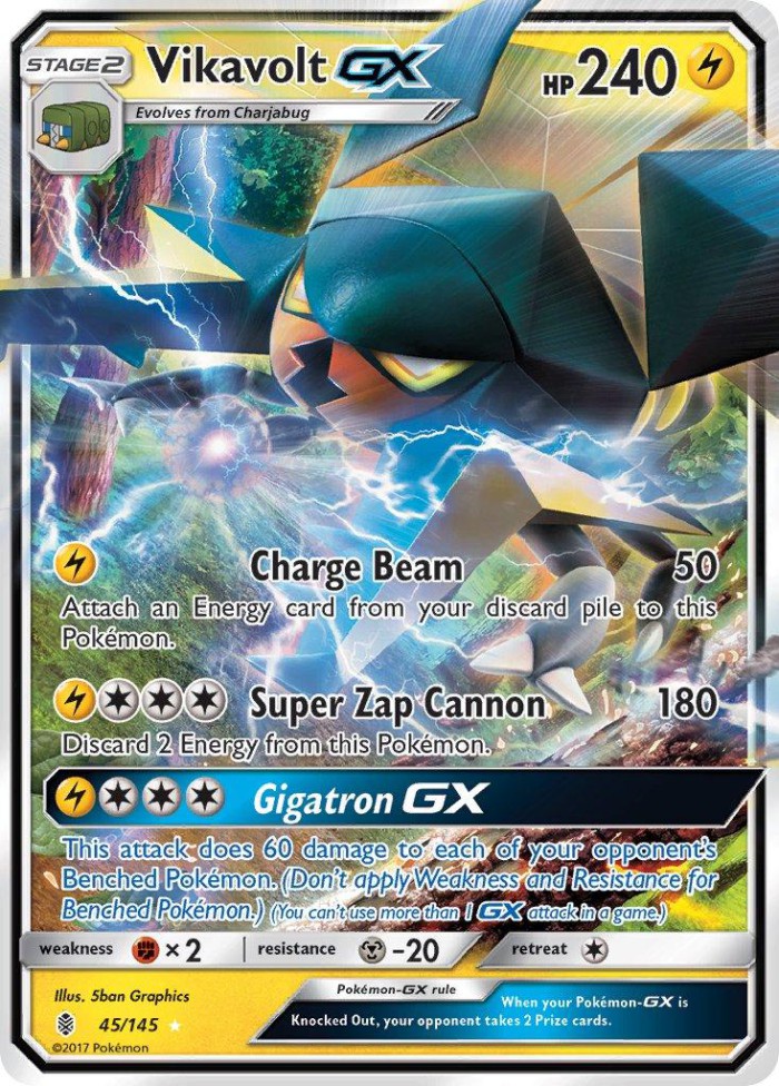 Carte Pokémon: Vikavolt GX [Lucanon GX]