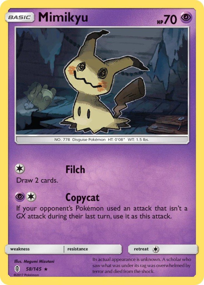 Carte Pokémon: Mimikyu [Mimiqui]