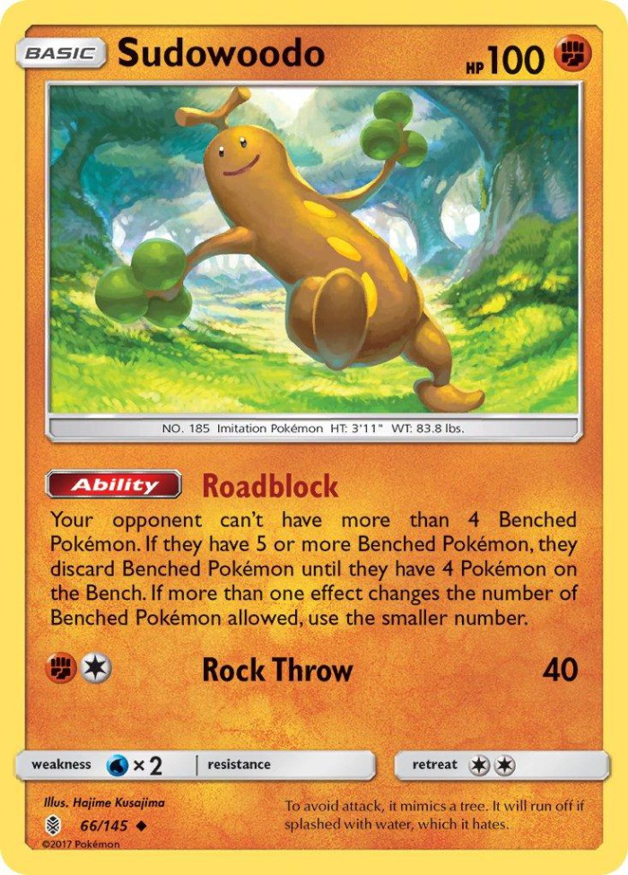 Carte Pokémon: Sudowoodo [Simularbre]