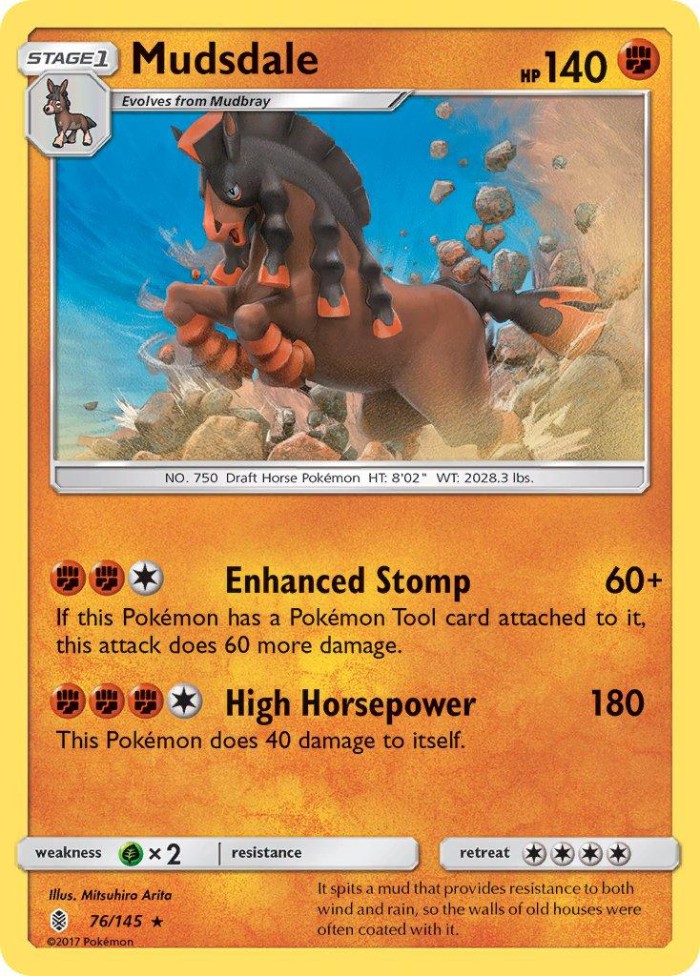 Carte Pokémon: Mudsdale [Bourrinos]