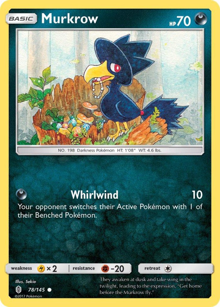 Carte Pokémon: Murkrow [Cornèbre]