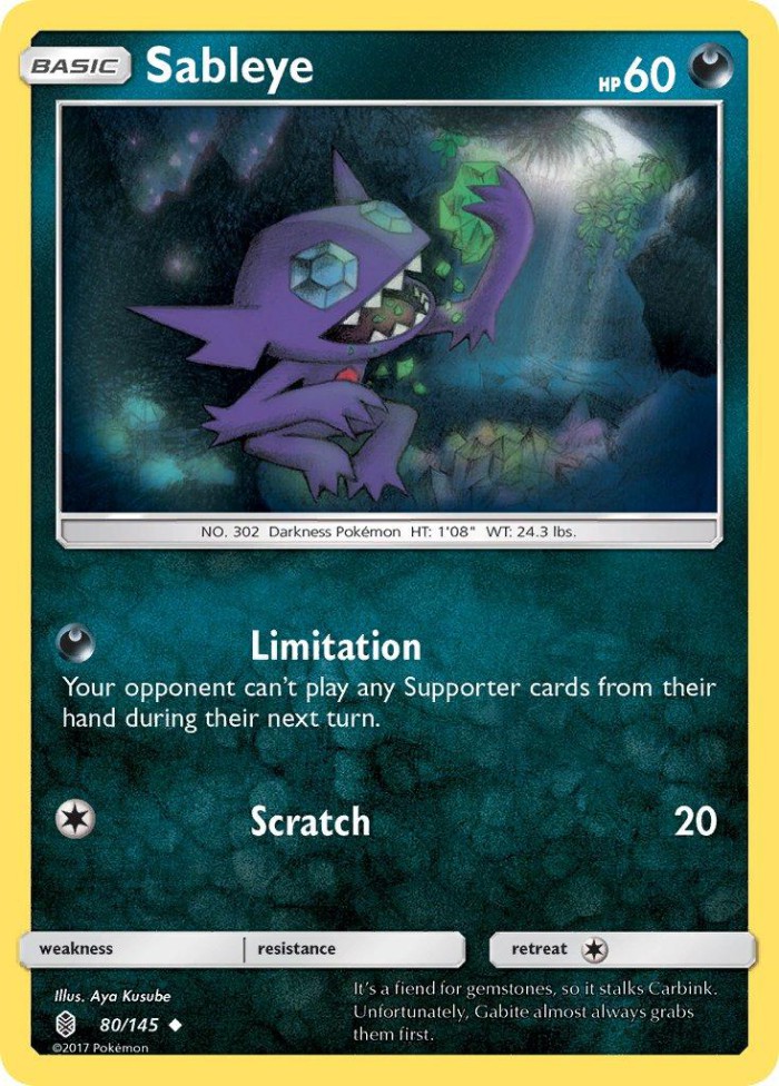 Carte Pokémon: Sableye [Ténéfix]