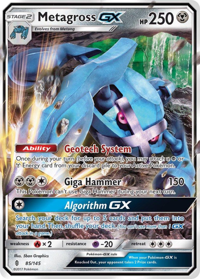 Carte Pokémon: Metagross GX [Métalosse GX]