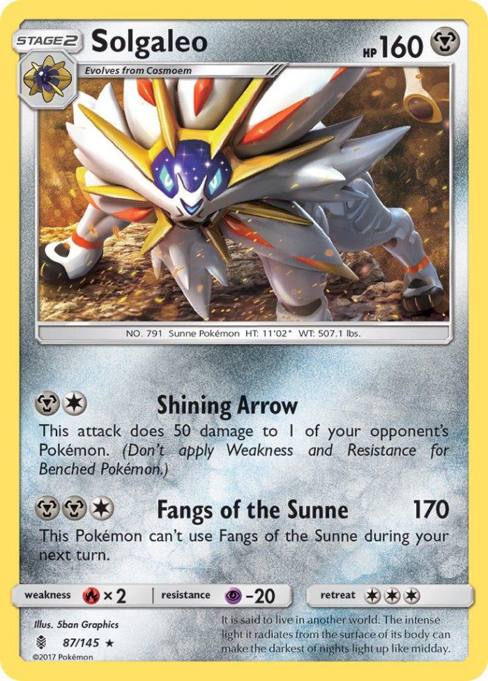 Carte Pokémon: Solgaleo [Solgaleo]