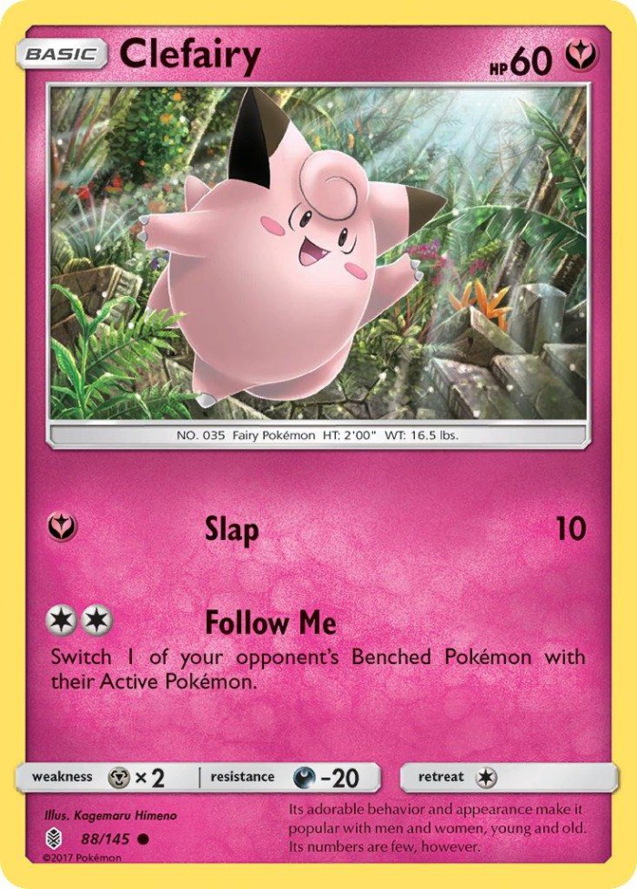 Carte Pokémon: Clefairy [Mélofée]