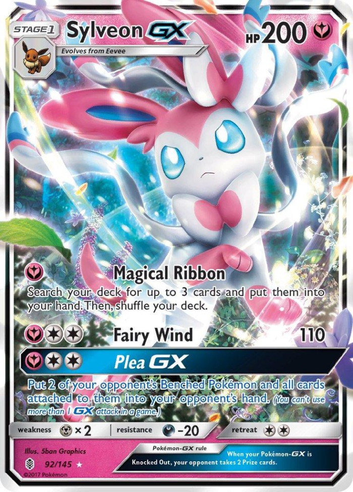 Carte Pokémon: Sylveon GX [Nymphali GX]