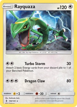 Carte Pokémon: Rayquaza