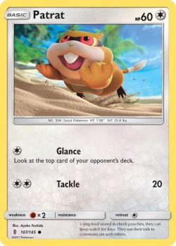 Carte Pokémon: Patrat