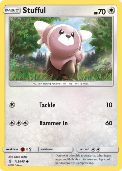 Carte Pokémon: Stufful