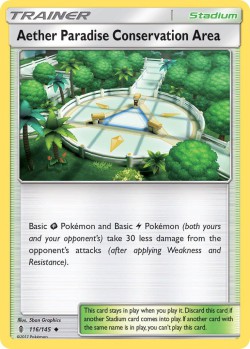 Carte Pokémon: Aether Paradise Conservation Area