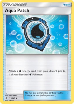 Carte Pokémon: Aqua Patch