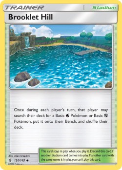 Carte Pokémon: Brooklet Hill