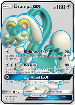 Carte Pokémon: Drampa GX