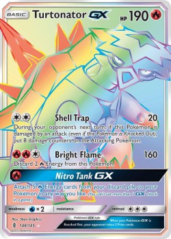 Carte Pokémon: Turtonator GX