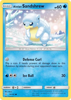 Carte Pokémon: Alolan Sandshrew