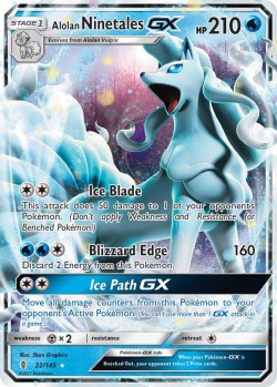 Carte Pokémon: Alolan Ninetales GX