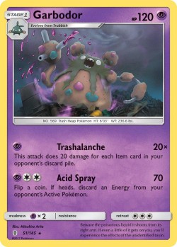 Carte Pokémon: Garbodor