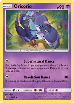 Carte Pokémon: Oricorio