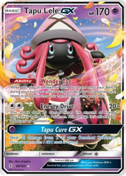 Carte Pokémon: Tapu Lele GX