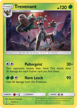 Carte Pokémon: Trevenant