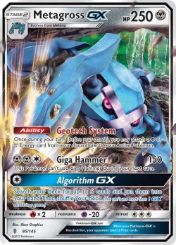 Carte Pokémon: Metagross GX